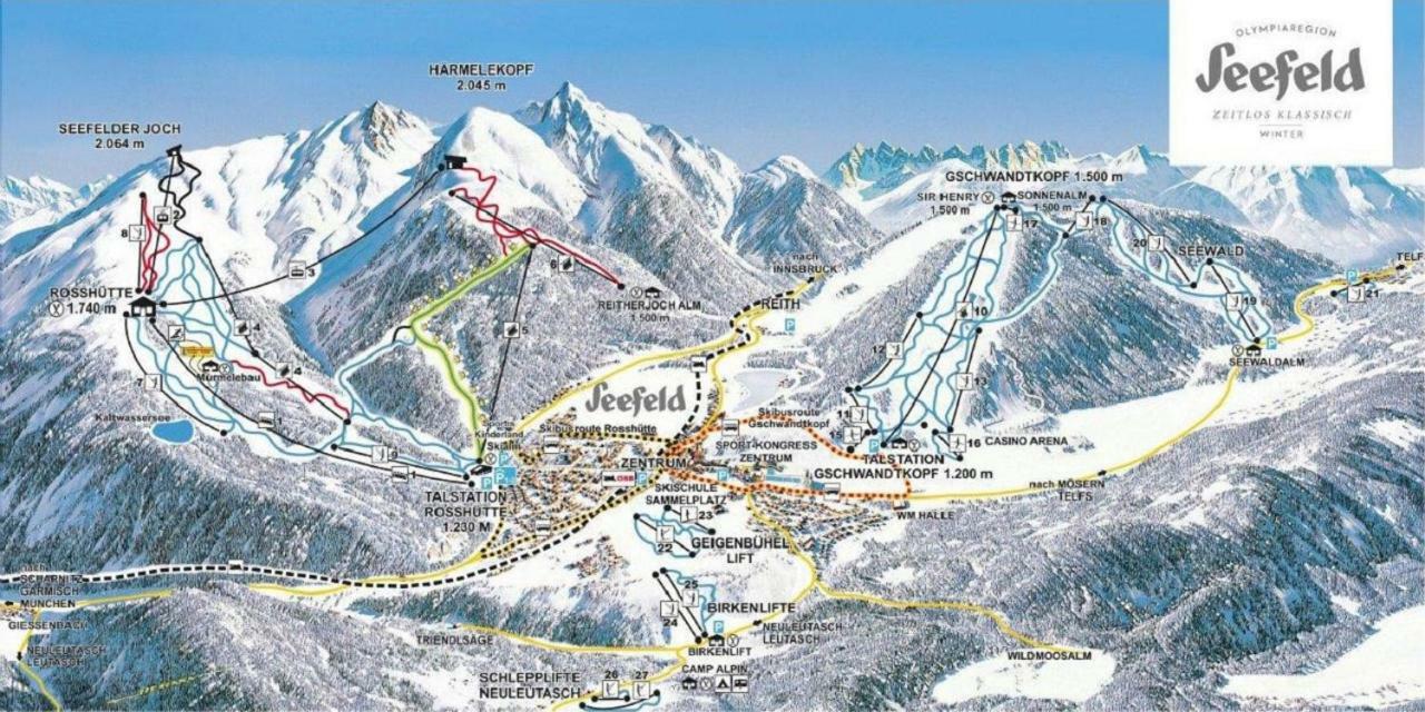 Appartmenthaus Birkenwald Seefeld in Tirol Ngoại thất bức ảnh